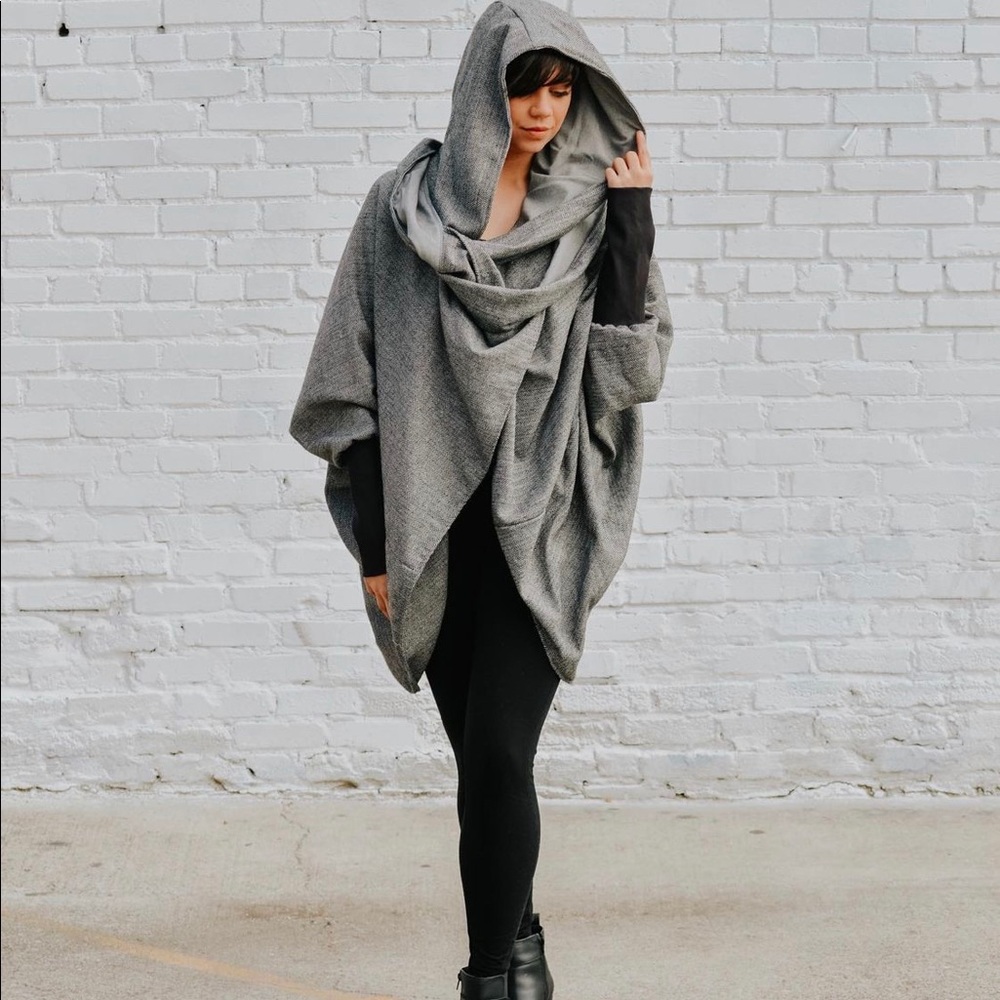 Boutique Hand Sewn Wrap Jacket Kristin Viktoria